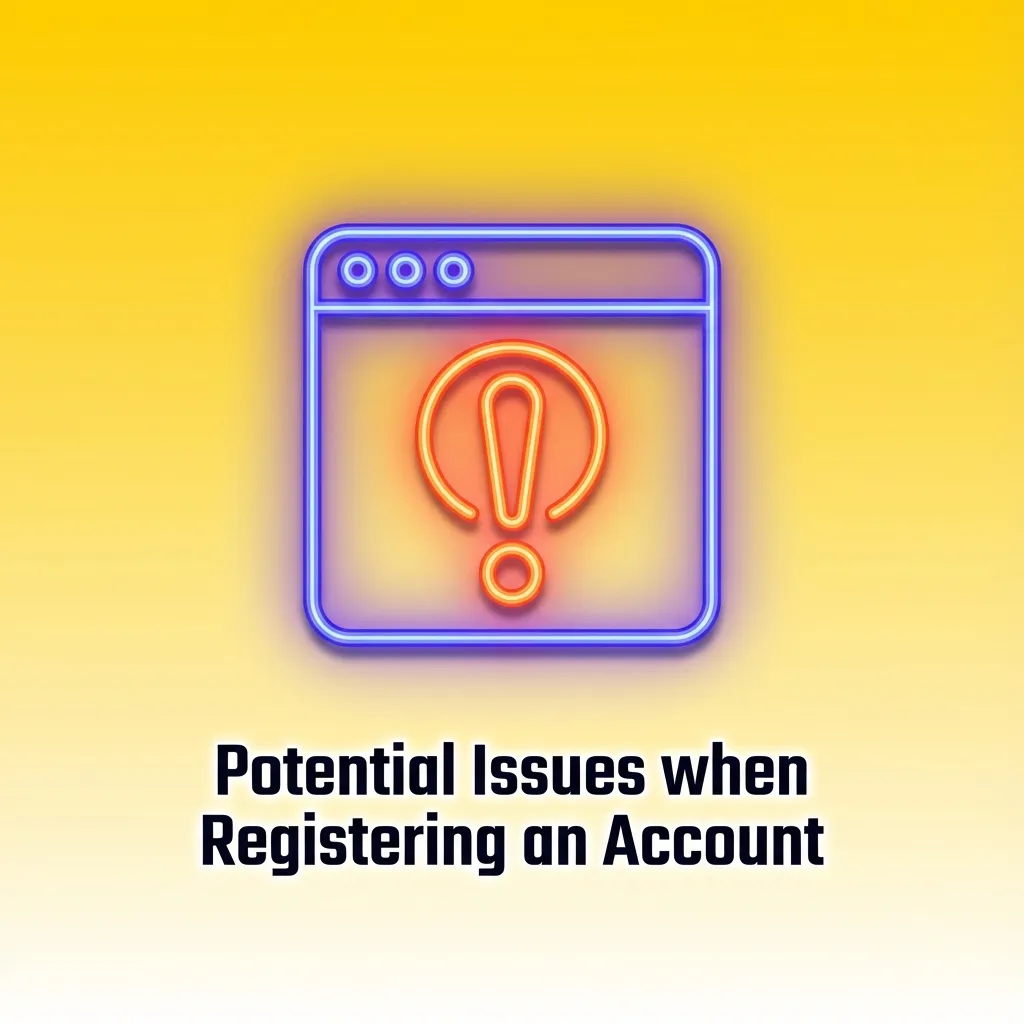 Illustrated list of common Babu88 registration issues with brief troubleshooting tips and advice to contact support.